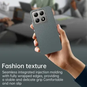 IMD CARBON Ochranný kryt pre Xiaomi 14T šedý