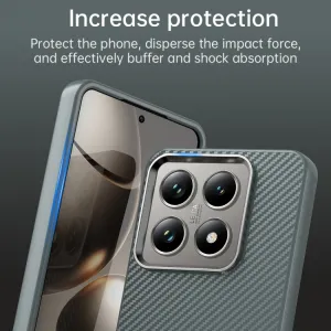 IMD CARBON Ochranný kryt pre Xiaomi 14T šedý
