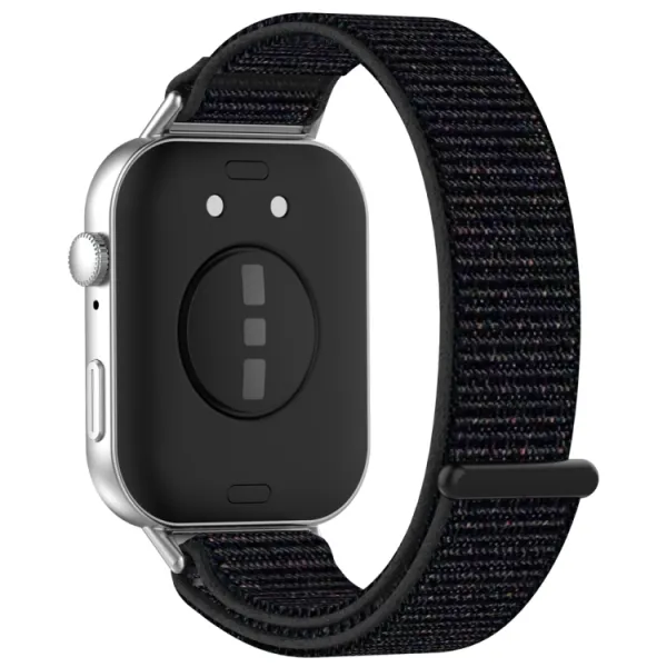 NYLON Remienok Huawei Watch Fit 3 SPOTTED BLACK