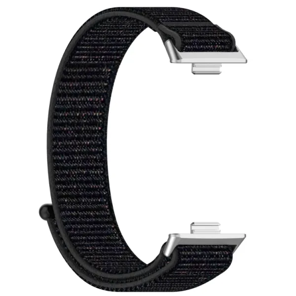 NYLON Remienok Huawei Watch Fit 3 SPOTTED BLACK
