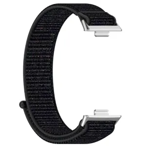 NYLON Remienok Huawei Watch Fit 3 SPOTTED BLACK