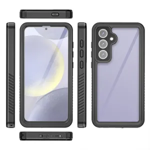 SOLID IP68 Obojstranný kryt pre Samsung Galaxy S24 FE 5G čierny