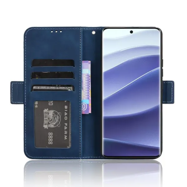 SLOT Peňaženkový obal pre Xiaomi Redmi Note 14 Pro+ 5G modrý