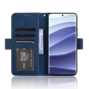 SLOT Peňaženkový obal pre Xiaomi Redmi Note 14 Pro+ 5G modrý