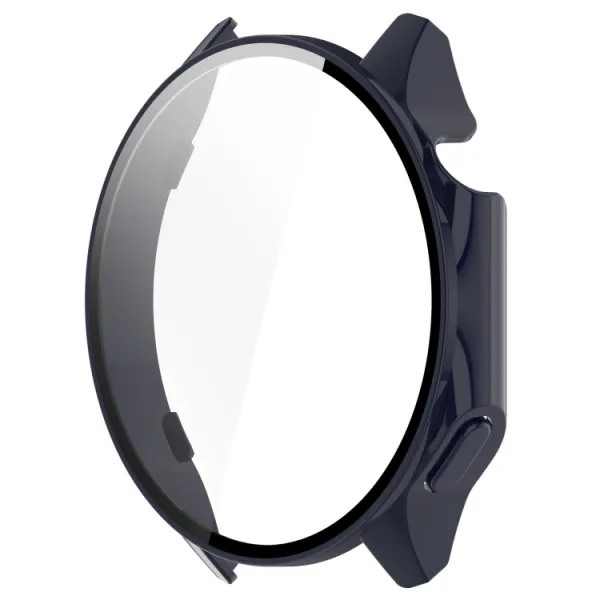 PC FULL COVER Plastový kryt so sklom pre OnePlus Watch 2 modrý