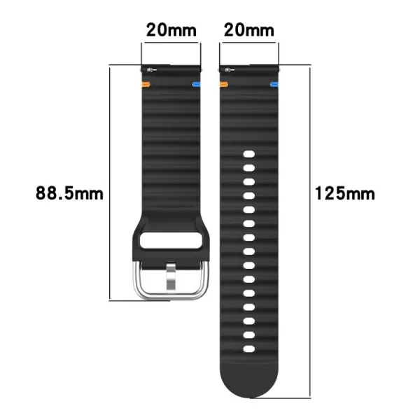 WAVY Silikónový remienok pre Xiaomi Watch S4 STARLIGHT