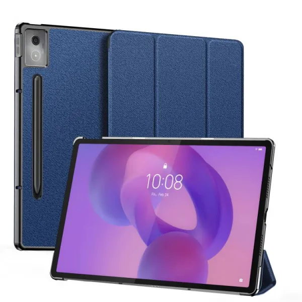 DUX DOMO Zaklápacie puzdro pre Lenovo Idea Tab Pro modré