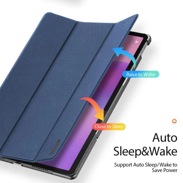 DUX DOMO Zaklápacie puzdro pre Lenovo Idea Tab Pro modré