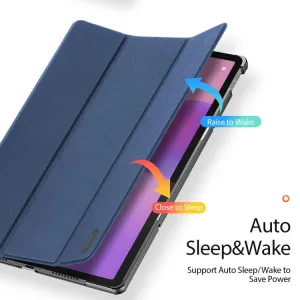 DUX DOMO Zaklápacie puzdro pre Lenovo Idea Tab Pro modré