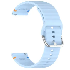 WAVY Silikónový remienok pre Xiaomi Watch S4 svetlomodrý