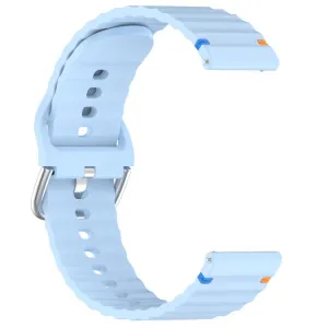 WAVY Silikónový remienok pre Xiaomi Watch S4 svetlomodrý