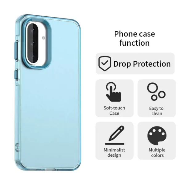 CANDY Ochranný kryt pre Samsung Galaxy A36 modrý