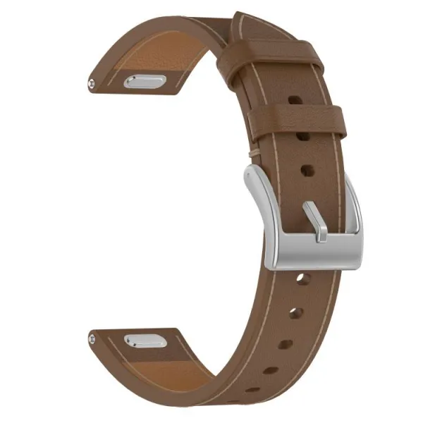 LEATHER Kožený remienok pre Amazfit Bip 5 / Bip 5 Unity hnedý