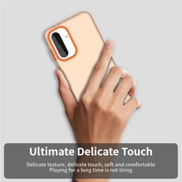 CANDY Ochranný kryt pre Samsung Galaxy A36 oranžový