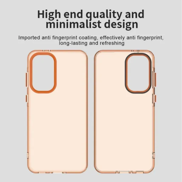 CANDY Ochranný kryt pre Samsung Galaxy A36 oranžový