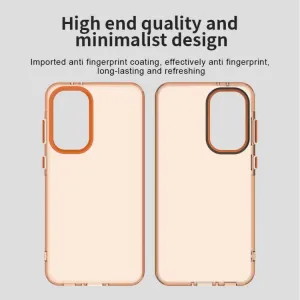 CANDY Ochranný kryt pre Samsung Galaxy A36 oranžový