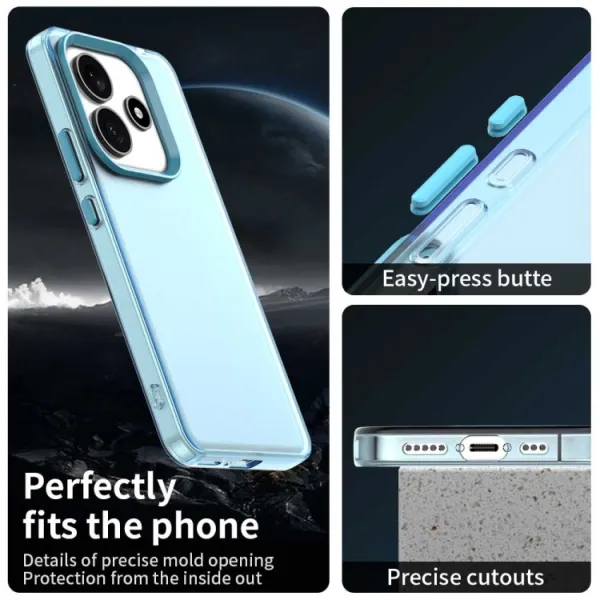 CANDY Ochranný kryt pre Xiaomi Redmi Note 14 5G modrý