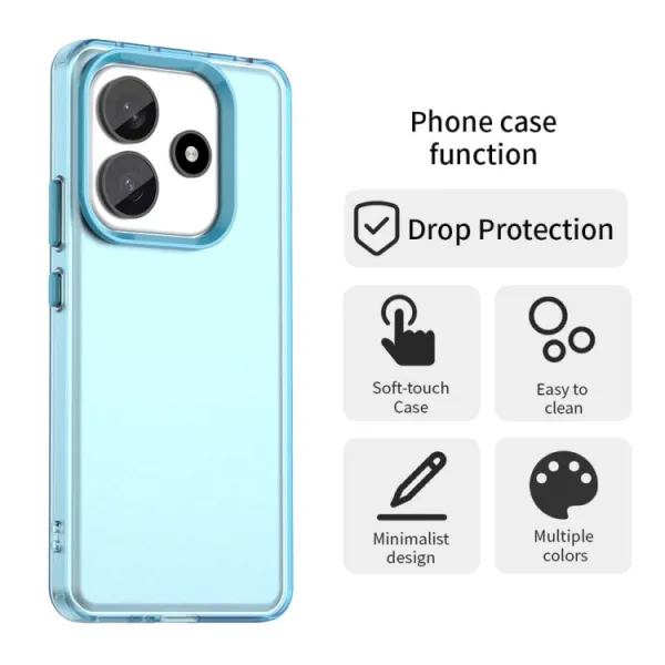 CANDY Ochranný kryt pre Xiaomi Redmi Note 14 5G modrý