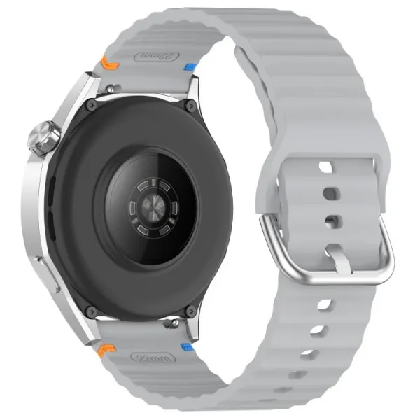 WAVY Silikónový remienok pre Xiaomi Watch S4 šedý