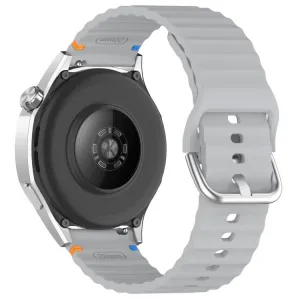 WAVY Silikónový remienok pre Xiaomi Watch S4 šedý