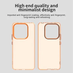 CANDY Ochranný kryt pre Xiaomi Redmi Note 14 5G oranžový