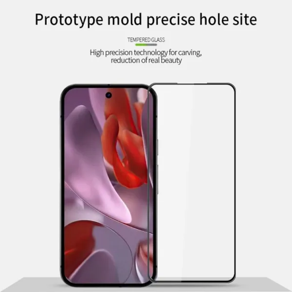 3D Tvrdené ochranné sklo pre Google Pixel 9a