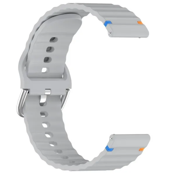 WAVY Silikónový remienok pre Xiaomi Watch S4 šedý