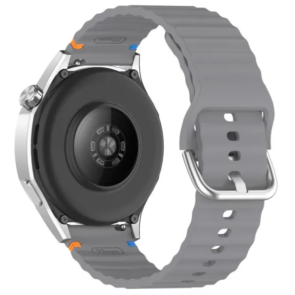 WAVY Silikónový remienok pre Xiaomi Watch S4 tmavošedý