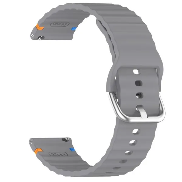 WAVY Silikónový remienok pre Xiaomi Watch S4 tmavošedý