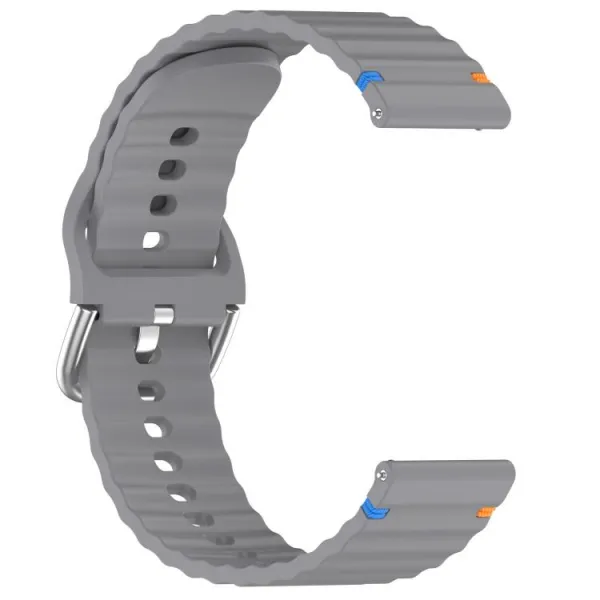 WAVY Silikónový remienok pre Xiaomi Watch S4 tmavošedý