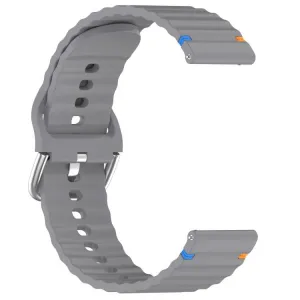 WAVY Silikónový remienok pre Xiaomi Watch S4 tmavošedý