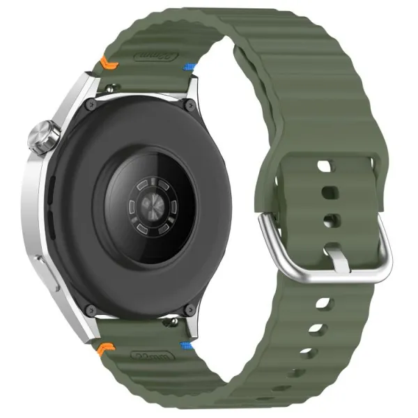 WAVY Silikónový remienok pre Xiaomi Watch S4 zelený