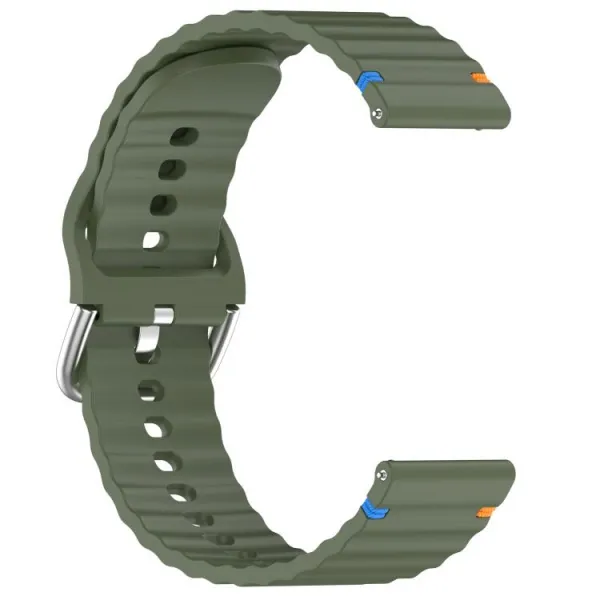 WAVY Silikónový remienok pre Xiaomi Watch S4 zelený