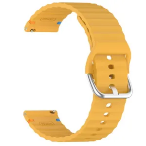 WAVY Silikónový remienok pre Xiaomi Watch S4 žltý