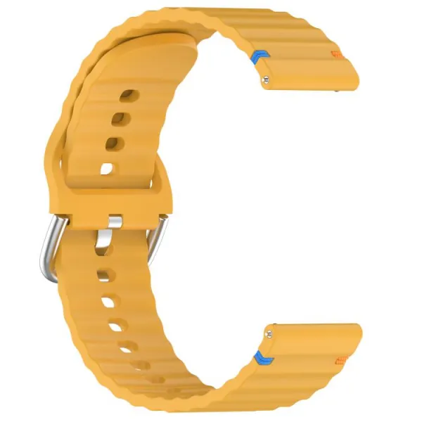 WAVY Silikónový remienok pre Xiaomi Watch S4 žltý