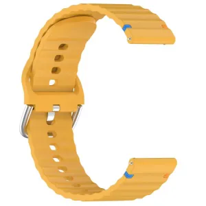 WAVY Silikónový remienok pre Xiaomi Watch S4 žltý