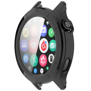 PC FULL COVER Plastový kryt so sklom pre Xiaomi Watch S4 čierny