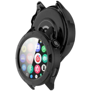 PC FULL COVER Plastový kryt so sklom pre Xiaomi Watch S4 čierny