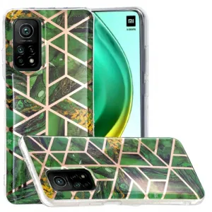 GEOMETRIC ART Kryt Xiaomi Mi 10T / Mi 10T Pro  DARK GREEN