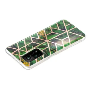 GEOMETRIC ART Kryt Xiaomi Mi 10T / Mi 10T Pro  DARK GREEN
