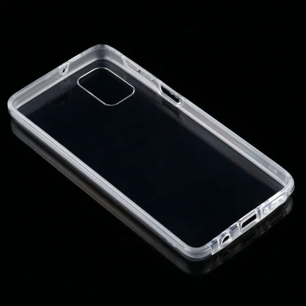 Ochranný obojstranný obal Samsung Galaxy M31s priehľadný