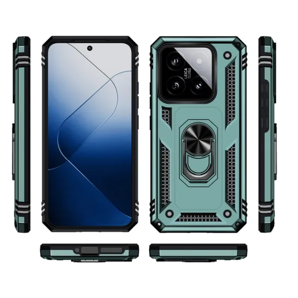 RING Kryt s držiakom pre Xiaomi 14 zelený
