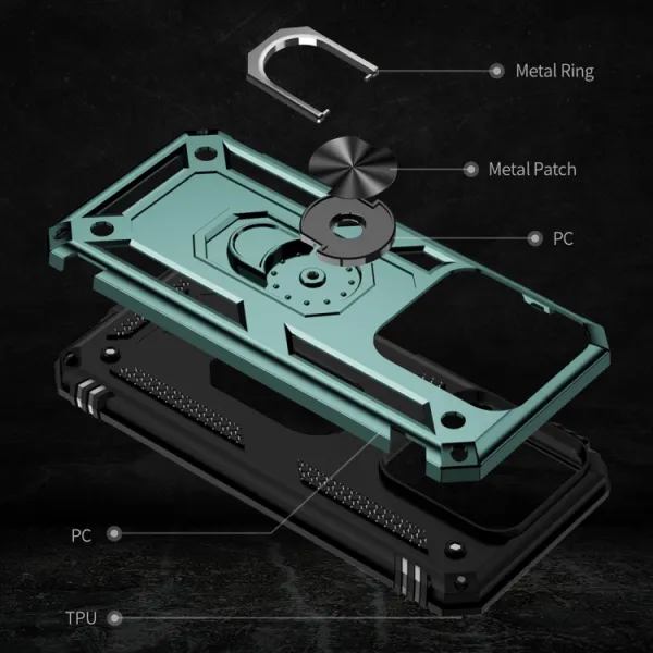 RING Kryt s držiakom pre Xiaomi 14 zelený