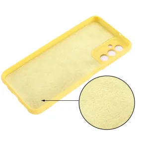 RUBBER Ochranný kryt pre Samsung Galaxy M13 žltý
