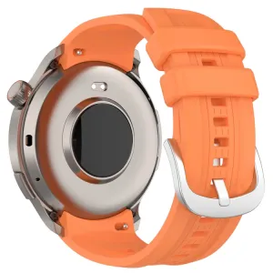 SILICONE Vymeniteľný remienok pre Amazfit Balance oranžový