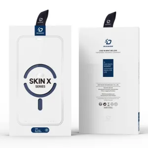 DUX X PRO Zaklápacie puzdro s MagSafe pre Apple iPhone 15 Pro Max modré