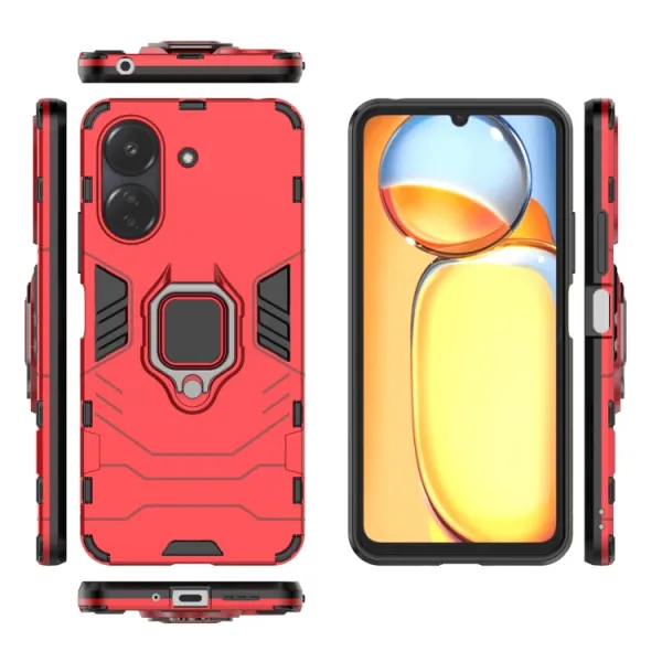 STRONG Ochranný kryt Xiaomi Redmi 13C / Poco C65 červený
