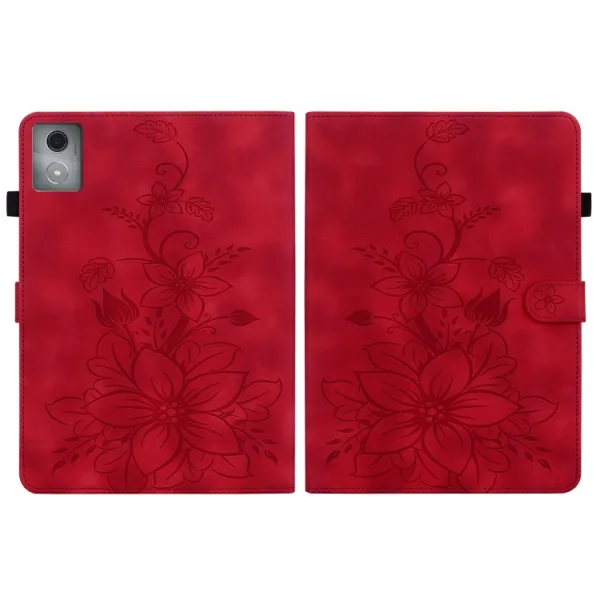 ART Zaklápacie puzdro pre Lenovo Tab K11 Plus červené
