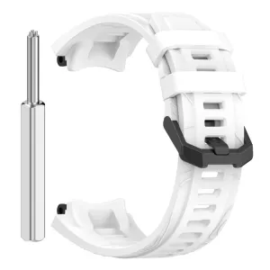 SILICONE Vymeniteľný remienok pre Amazfit T-Rex 3 biely
