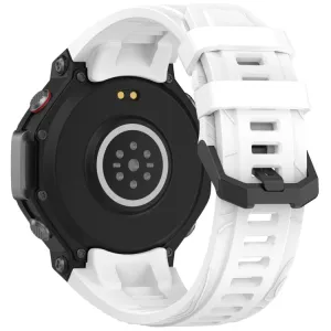 SILICONE Vymeniteľný remienok pre Amazfit T-Rex 3 biely